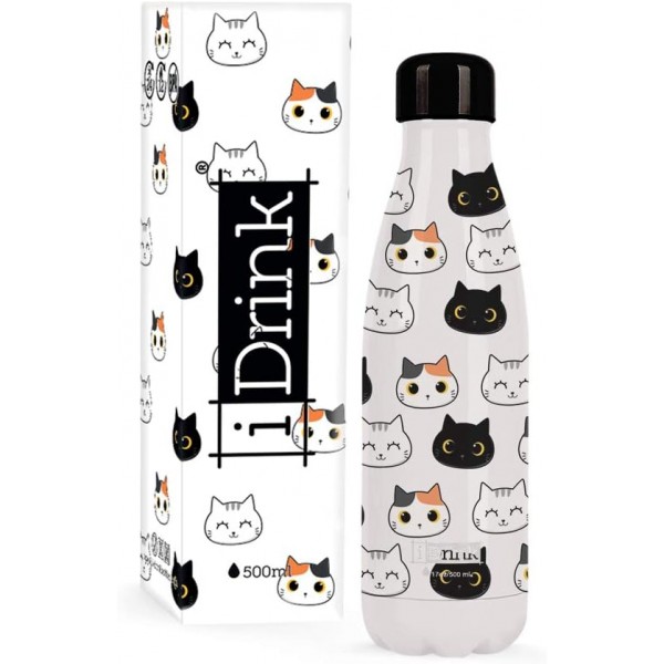 Botella Térmica 500 ml Cat