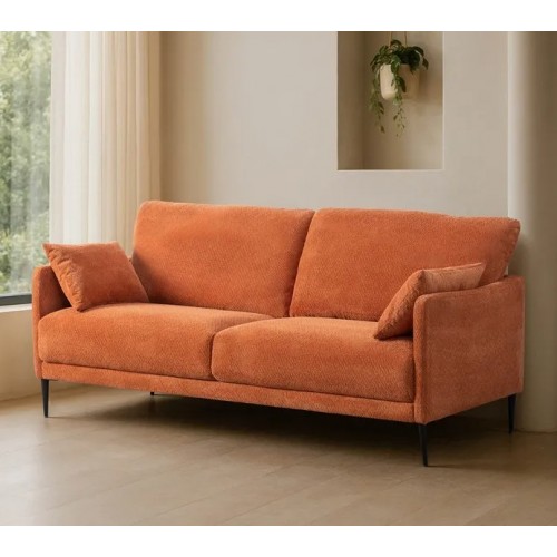 Sofá 3 Plazas Terracota