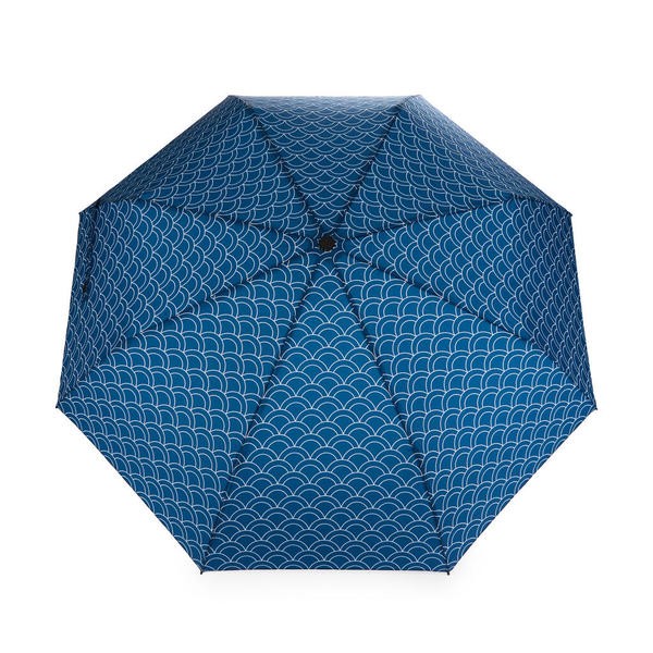 Paraguas Fish Azul