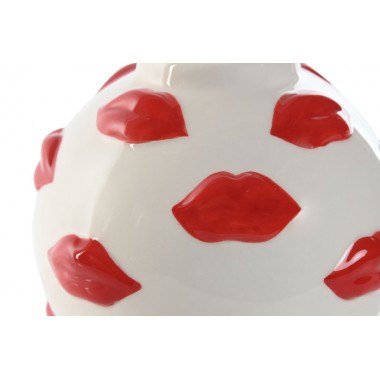 Jarrón Labios Rojos