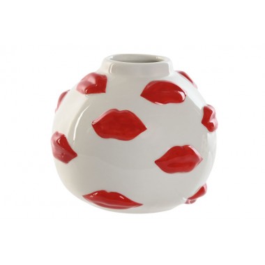 Jarrón Labios Rojos