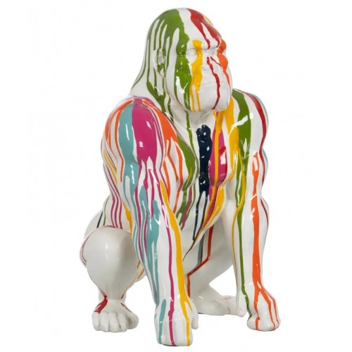 Figura Gorila Multicolor