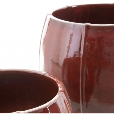 Macetero Rojo Set de 2