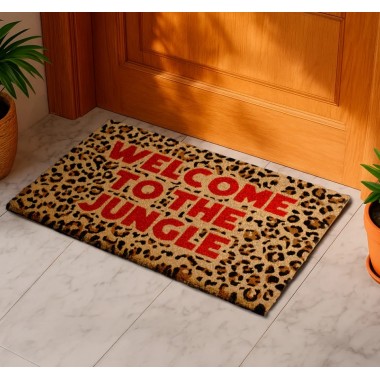 Felpudo “Welcome to the jungle”