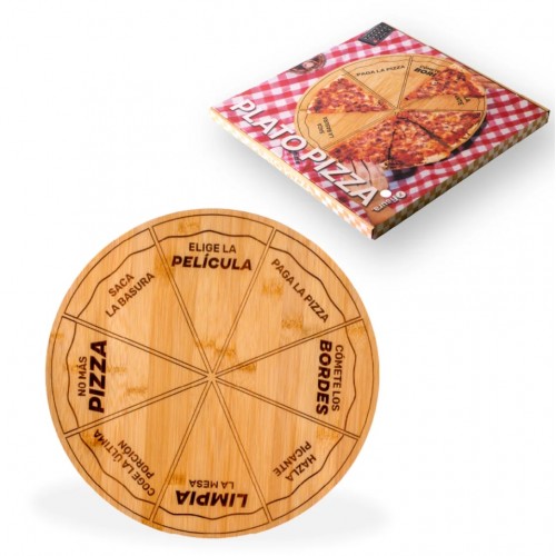 Plato Pizza Bambú 2