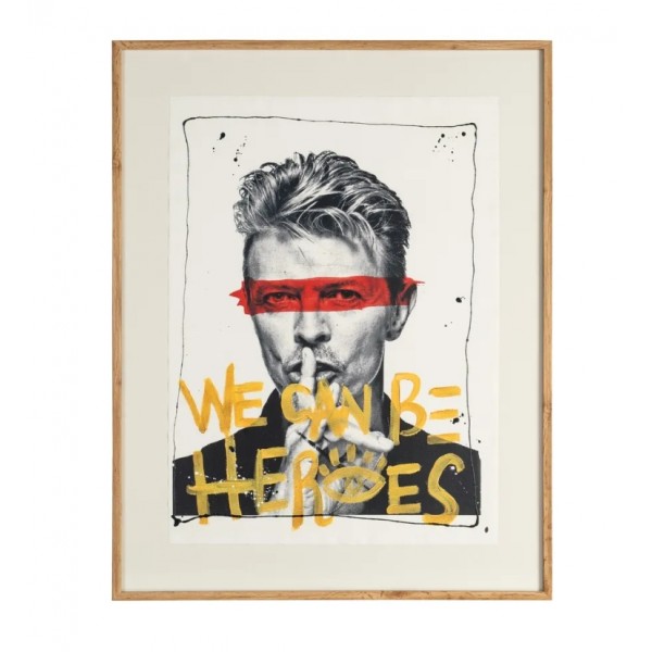 Cuadro Bowie Heroes