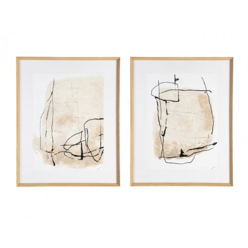 Cuadro Abstracto 021 Set de 2