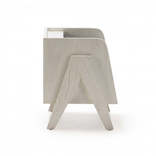 Mesita de Noche Palms Blanca 2