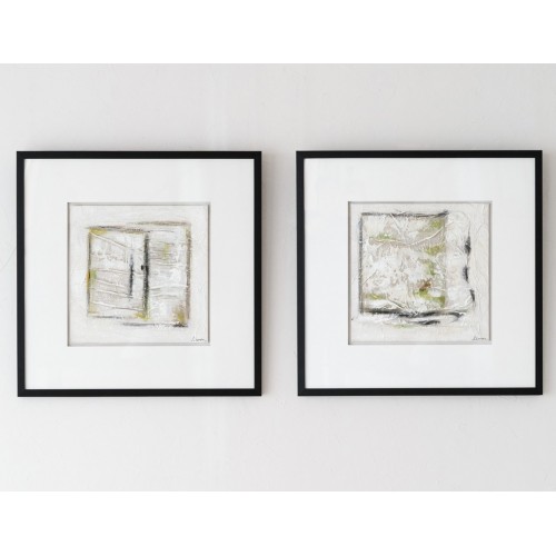 Díptico Abstracción Nº12