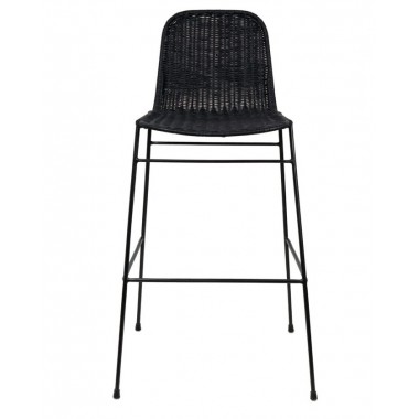 Taburete Alto Lorca Negro