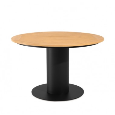 Mesa Redonda Exterior Ethel Negra 120