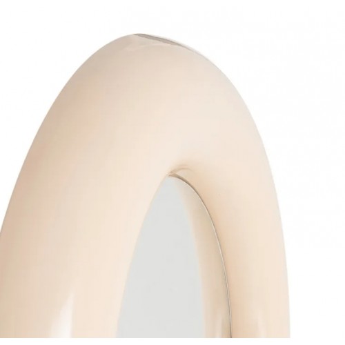 Espejo Redondo Beige 2