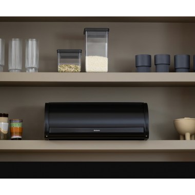 Panera Tapa Deslizante Negra Brabantia
