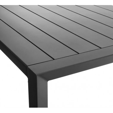 Mesa Exterior Aluminio Grafito 180