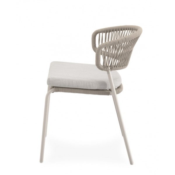 Silla Exterior Beige