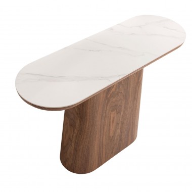 Consola Delfos Nogal