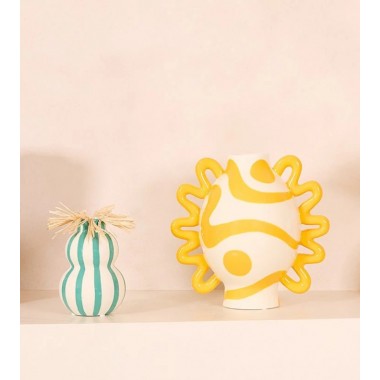 Florero Isabel Sol y Sombra Que Rico