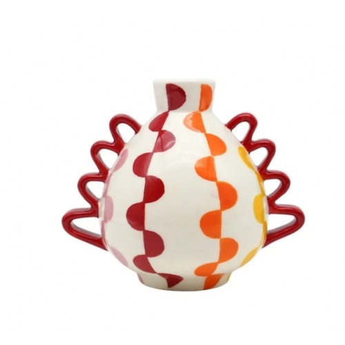 Jarrón Manolo Salsa Stripes Que Rico