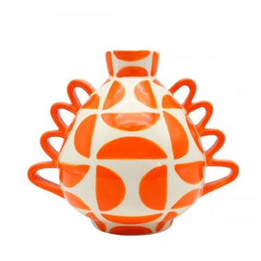 Jarrón Manolo Groovy Grids Que Rico