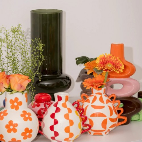 Jarrón Manolo Groovy Grids Que Rico 2