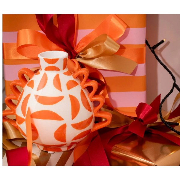 Jarrón Manolo Groovy Grids Que Rico