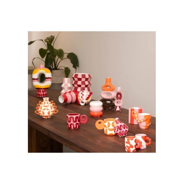 Macetero Teodora Crazy Squares Que Rico