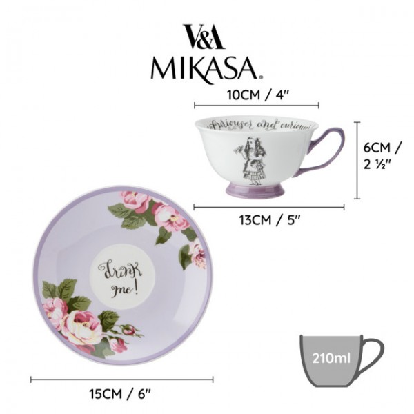 Taza Té Alice in Wonderland