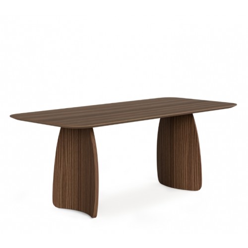 Mesa Rectangular Nogal 200