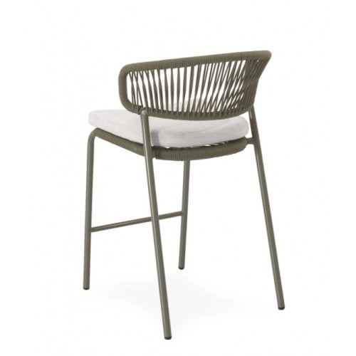 Taburete Exterior Cuerda Verde 2