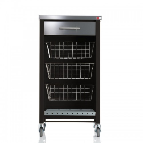 Carro Cocina Verdulero Chelsea Negro