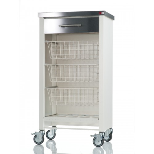 Carro Cocina Verdulero Chelsea Blanco 2