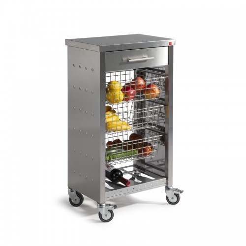 Carrito Verdulero Otto Inox