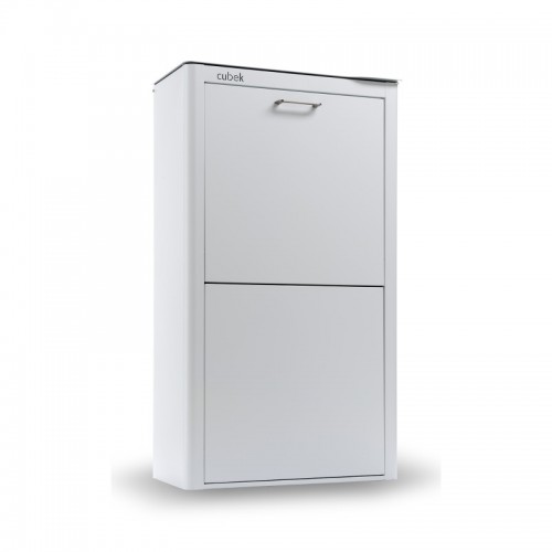 Cubo de Reciclaje Cubek Blanco