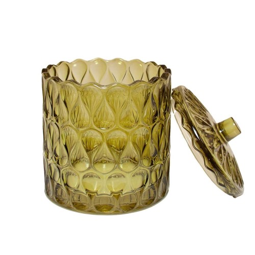 Bote Vidrio Pear Verde