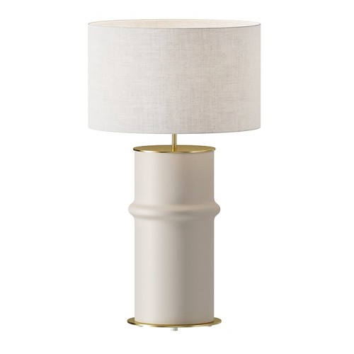 Lámpara Sobremesa Bambú Oro