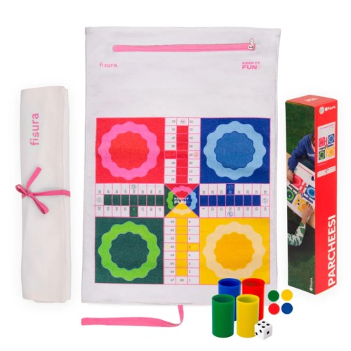 Juego de mesa portátil “Parchís”