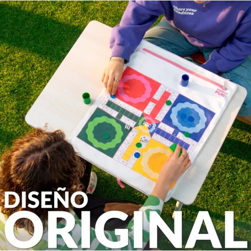 Juego de mesa portátil “Parchís” 2