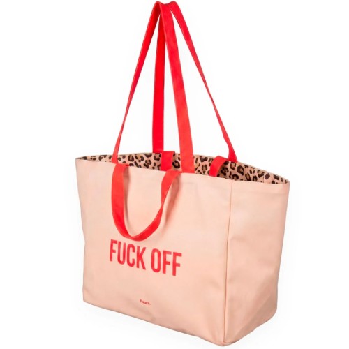 Bolsa de playa “Fuck off”