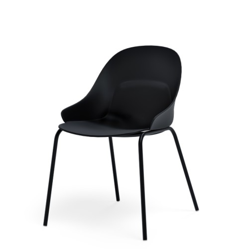 Silla Polipropileno Negro