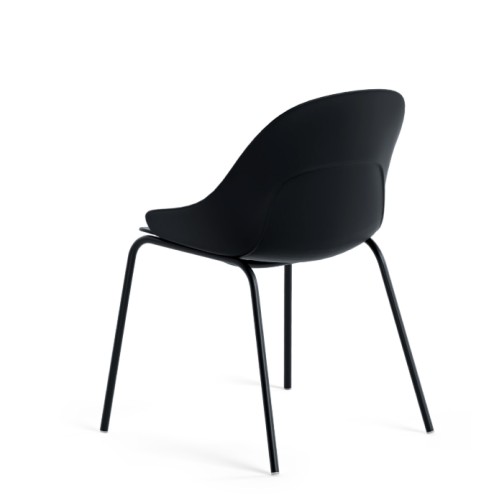 Silla Polipropileno Negro 2