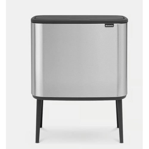 Cubo Bo Touch Bin 11+23L Acero Mate Brabantia