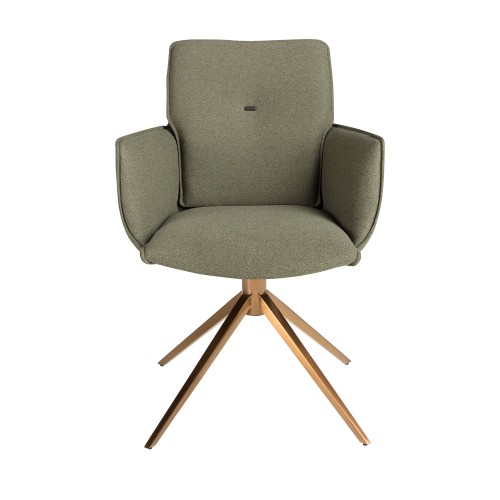 Silla Giratoria Verde Oliva