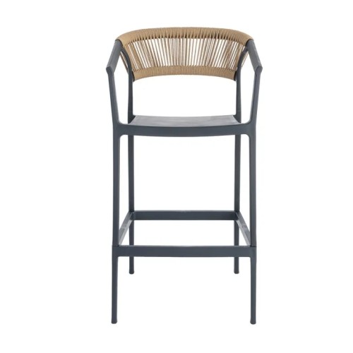 Taburete Silla PP Antracita Contract 2