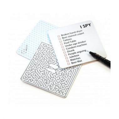 Posavasos Juegos de Bar