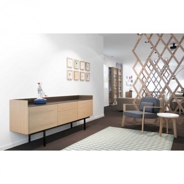 Aparador Stockholm 2 Puertas 2 Cajones